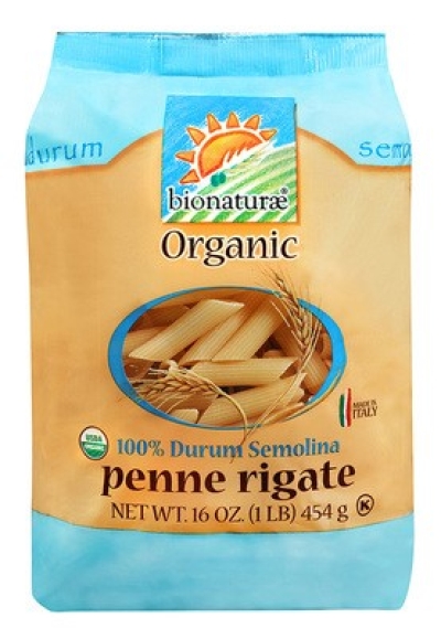 BIONATURAE-PENNE*WHEAT PASTA-ORG-454G