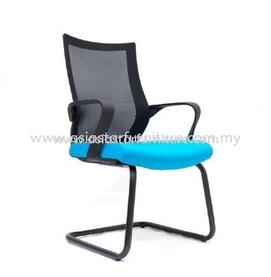 OWER VISITOR MESH OFFICE CHAIR WITH EPOXY BASE -mesh office chair kl sentral | mesh office chair brickfields | mesh office chair ampang