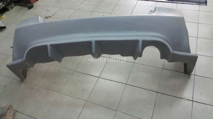 Honda civic fd2r rear bumper js racing 