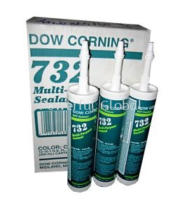 Dow Corning RTV 732 Silicone sealant (White_Clear_Black)