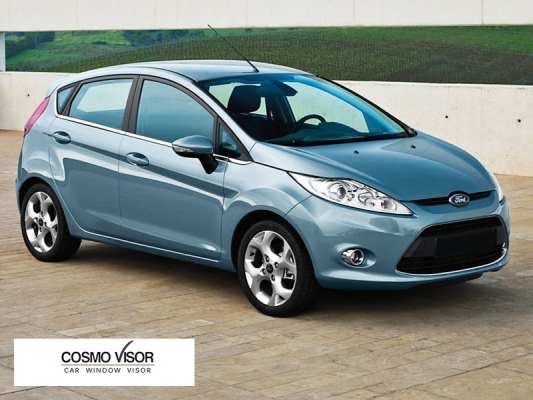 FORD FIESTA (HATCHBACK) 2010 - ABOVE = COSMO DOOR VISOR