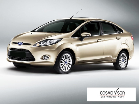 FORD FIESTA (SEDAN) 2010 - ABOVE = COSMO DOOR VISOR