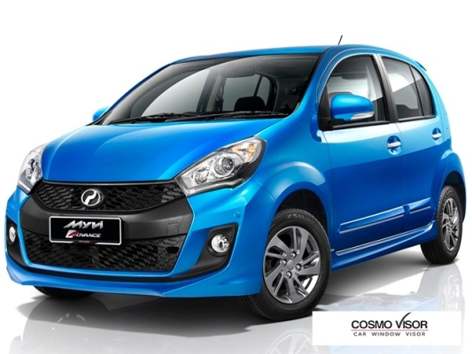 PERODUA MYVI 2012 - 2017 = COSMO DOOR VISOR