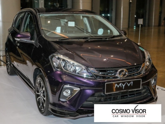 PERODUA MYVI 2017 - ABOVE = COSMO DOOR VISOR