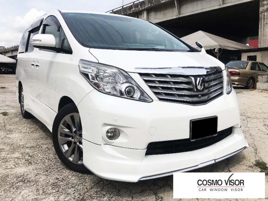 TOYOTA ALPHARD 2008 - 2014 = COSMO DOOR VISOR