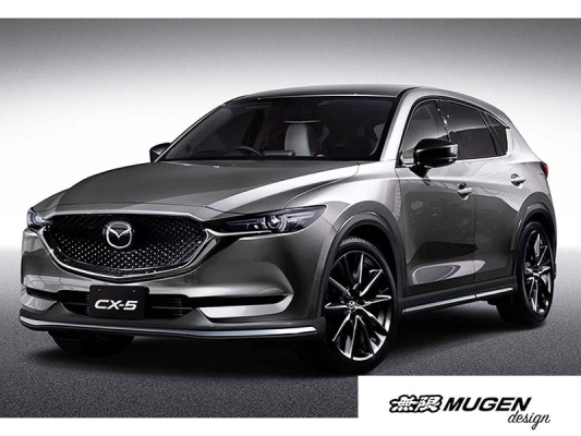 MAZDA CX5 2017 - 2024 = MUGEN DOOR VISOR