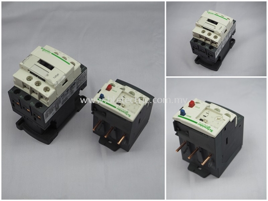 Schneider Contactor & Thermal Overloead Relays (TOR)