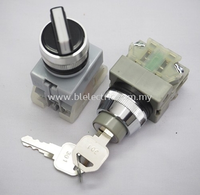 On-Off Selector Switch & Key Switch