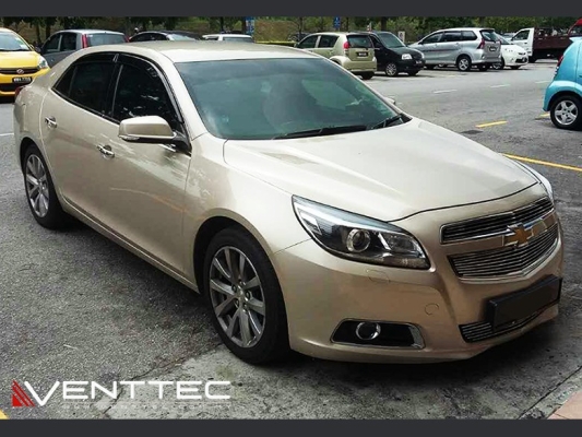 CHEVROLET MALIBU 12Y-ABOVE (3 = 75MM) = VENTTEC DOOR VISOR