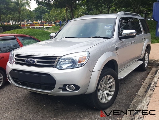 FORD EVEREST / ENDEAVOUR 06Y-15Y = VENTTEC DOOR VISOR