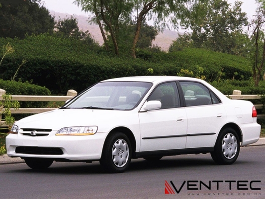 HONDA ACCORD 97Y-02Y (3=75MM) = VENTTEC DOOR VISOR 