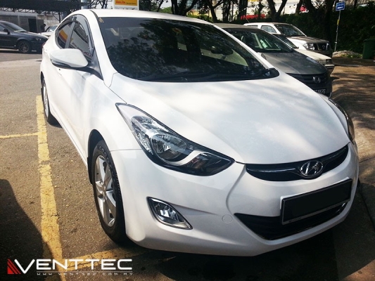 HYUNDAI ELANTRA / AVANTE 11Y-15Y = VENTTEC DOOR VISOR 