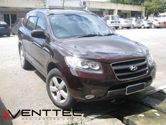 HYUNDAI SANTAFE 07Y-12Y (CM) = VENTTEC DOOR VISOR