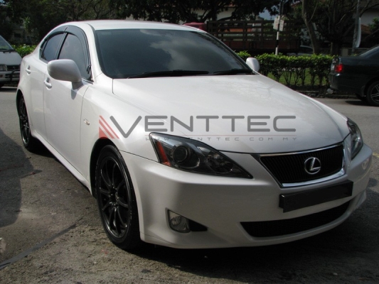 LEXUS IS ( XE20 ) 2005 - 2013 = VENTTEC DOOR VISOR 