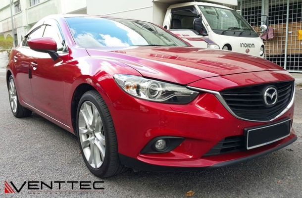 MAZDA 6 ( SEDAN ) 2013 - ABOVE = VENTTEC DOOR VISOR