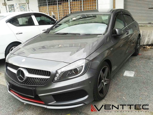 MERCEDES A-CLASS W176 2013 - 2018 = VENTTEC DOOR VISOR