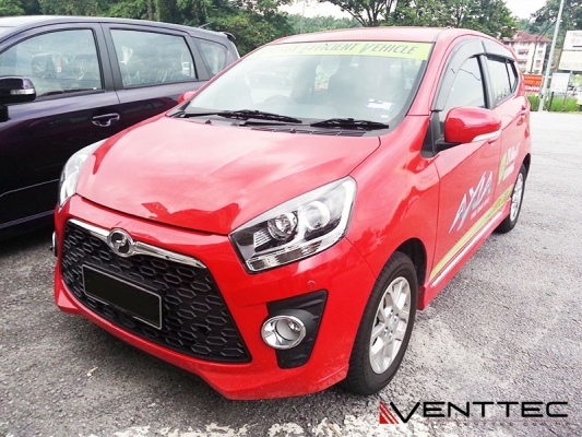 PERODUA AXIA 2014 - 2022 = VENTTEC DOOR VISOR