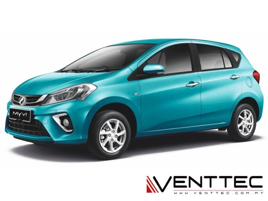 PERODUA MYVI 17Y-ABOVE (4=100MM) = VENTTEC DOOR VISOR