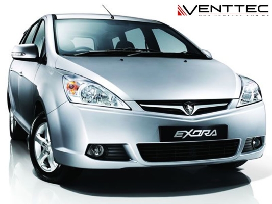 PROTON EXORA 09-ABOVE (3=75MM) = VENTTEC DOOR VISOR