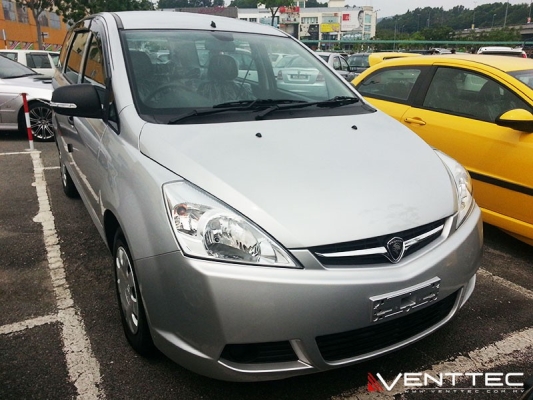 PROTON EXORA 09Y-ABOVE (4"=100MM) = VENTTEC DOOR VISOR