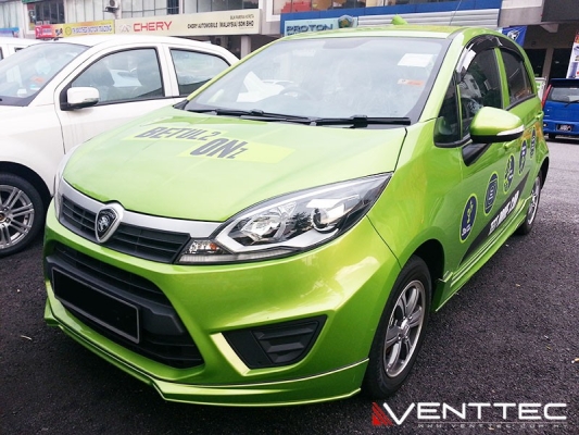 PROTON IRIZ 2014 - ABOVE = VENTTEC DOOR VISOR