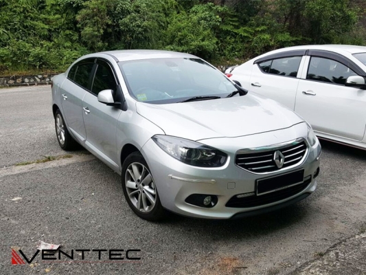 RENAULT FLUENCE 09Y-ABOVE = VENTTEC DOOR VISOR