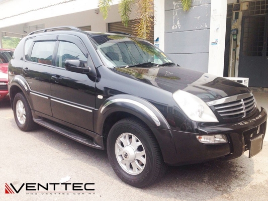 SSANGYONG REXTON (Y200) 01Y-06Y = VENTTEC DOOR VISOR