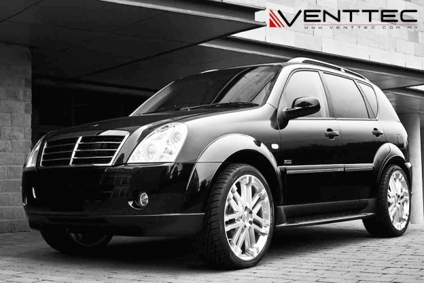 SSANGYONG REXTON (Y250) 06Y-12Y = VENTTEC DOOR VISOR