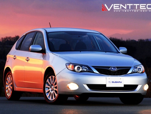 SUBARU IMPREZA HATCHBACK 07Y-11Y = VENTTEC DOOR VISOR 