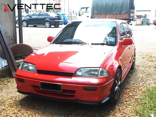 SUZUKI SWIFT CINO / CULTUS C HATCHBACK 88Y-03Y = VENTTEC DOOR VISOR 