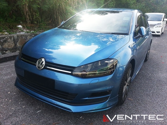 VOLKSWAGEN GOLF MK7 14Y-ABOVE = VENTTEC DOOR VISOR