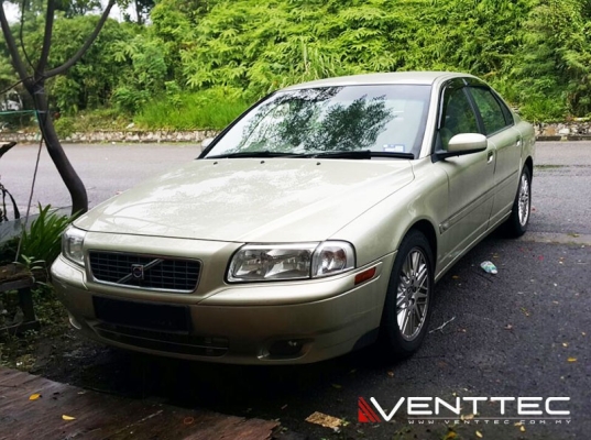 VOLVO S80 SEDAN 98Y-06Y = VENTTEC DOOR VISOR