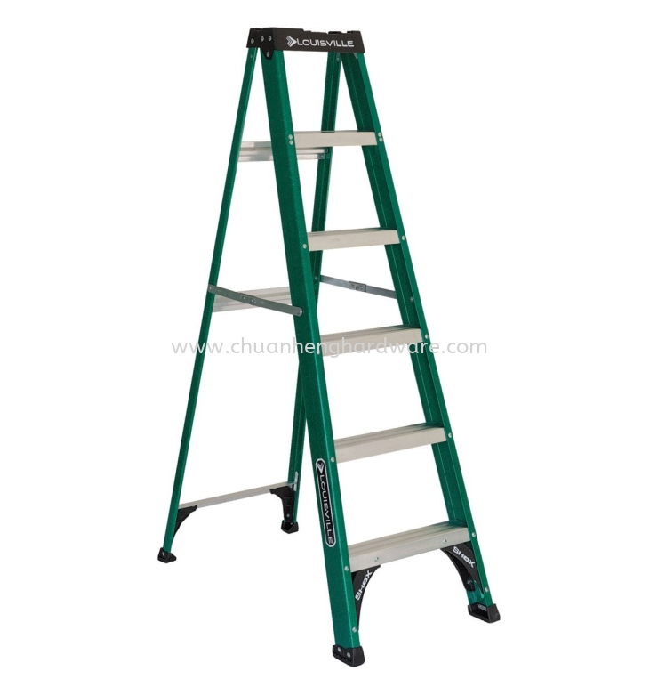 SINGLE SIDED STEPS ALUMINIUM LADDER