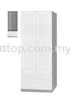 Wardrobe 2+2 Door WD224-3 (WH) Wardrobe