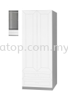 Wardrobe 2+2 Door WD224-2 (WH) Wardrobe