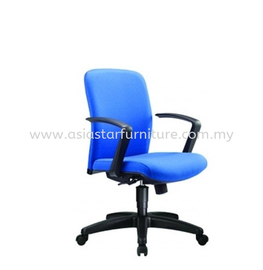 ARONA LOW BACK STANDARD CHAIR | FABRIC OFFICE CHAIR BATU CAVES SELANGOR