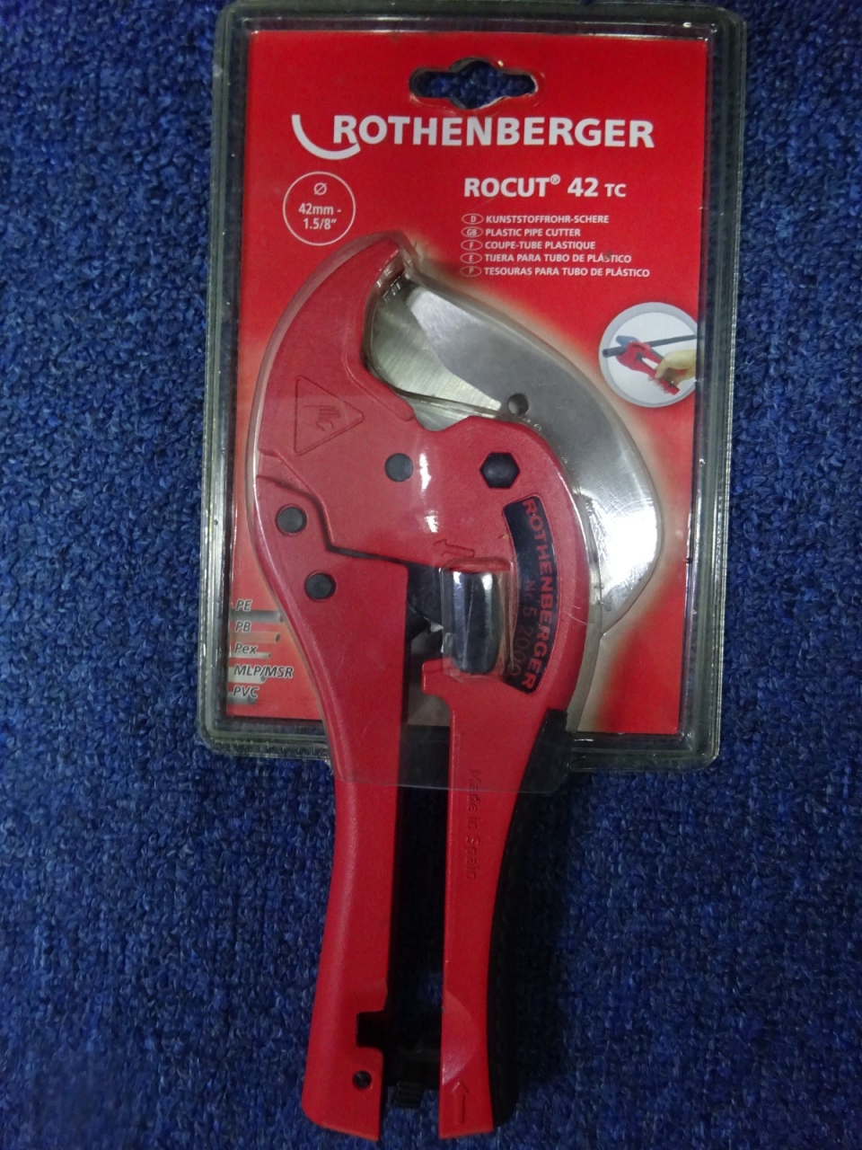 ROTHENBERGER ROCUT 42 PVC TUBE CUTTER 5.2000