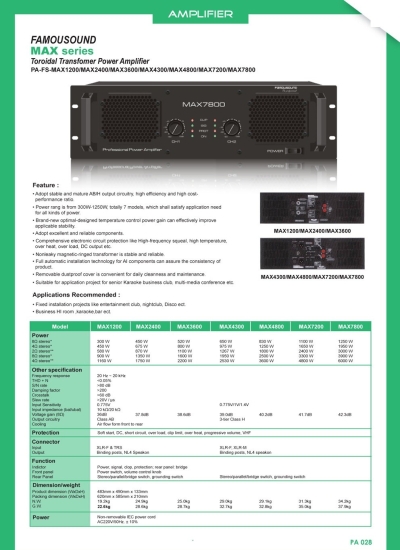 Mixer & Amplifier