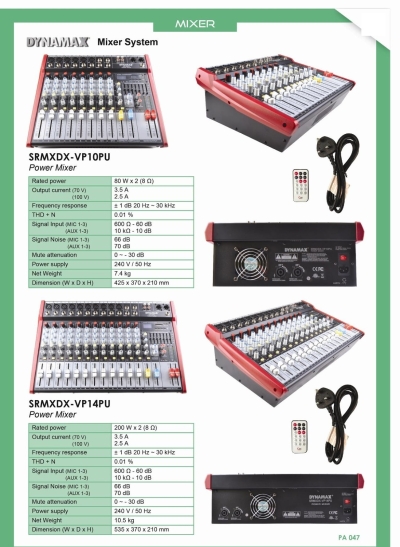 Mixer & Amplifier