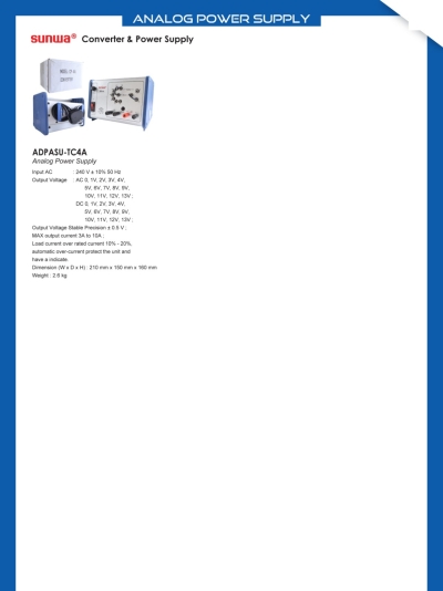 Power Supply & Transformer