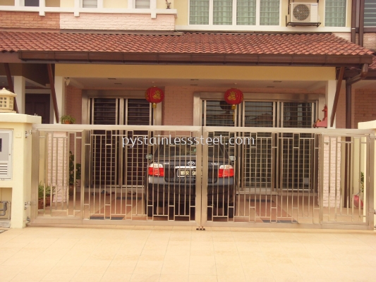 Stainless Steel Swing Gate