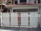 Stainless Steel Folding Gate with Aluminium Wood Stainless Steel Folding Gate with Aluminium Wood Stainless Steel Gate