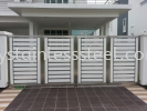 Stainless Steel Folding Gate with Aluminium Wood Stainless Steel Folding Gate with Aluminium Wood Stainless Steel Gate