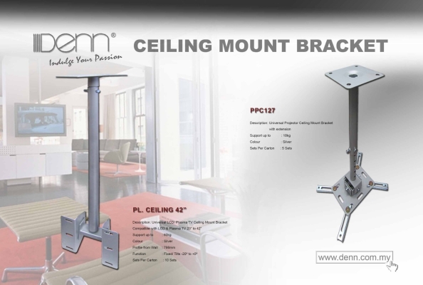 LCD  Plasma  Projector Ceiling Mount Brackets