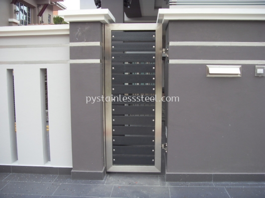 Stainless Steel with Aluminium Wood Side Door