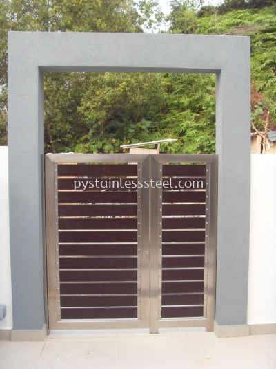 Stainless Steel with Aluminium Wood Side Door