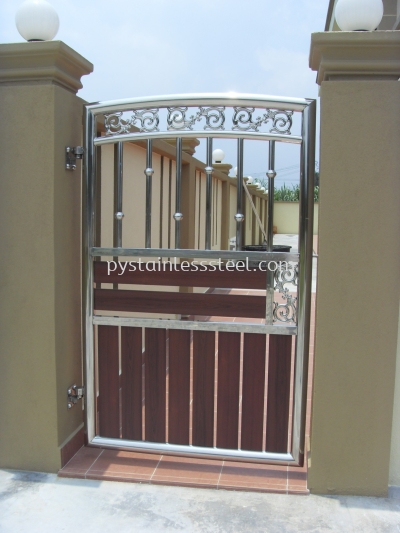 Stainless Steel with Aluminium Wood Side Door