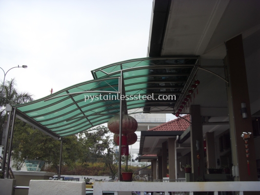 Stainless Steel with PC Naehoo Sheet Canopy