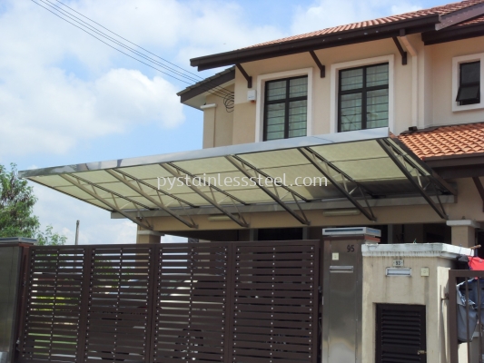 Stainless Steel with PC Naehoo Sheet Canopy