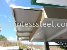 Stainless Steel with Alumebond Canopy Stainless Steel with Alumebond Canopy Stainless Steel Canopy